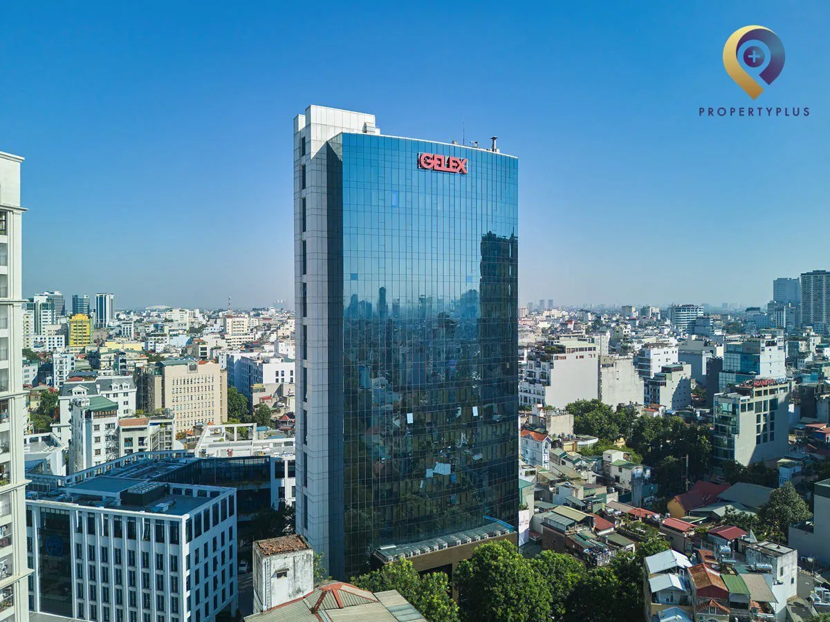 Gelex Tower building exterior overview in Hanoi